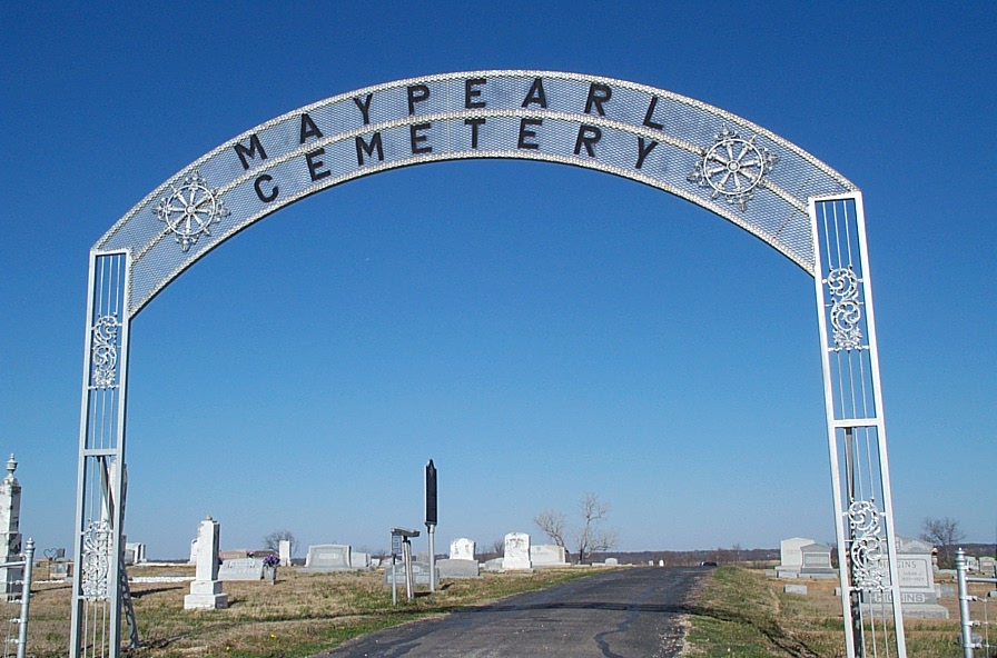 Maypearl Cemetery, Ellis Co Cemeteries of TX, Gloria B. Mayfeld